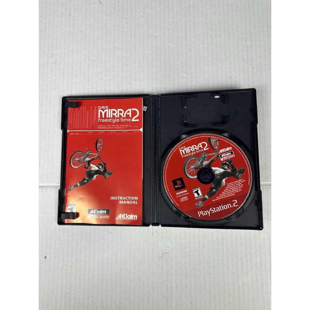 Dave Mirra Freestyle BMX 2 (Sony PS2 PlayStation 2 2002) Complete
